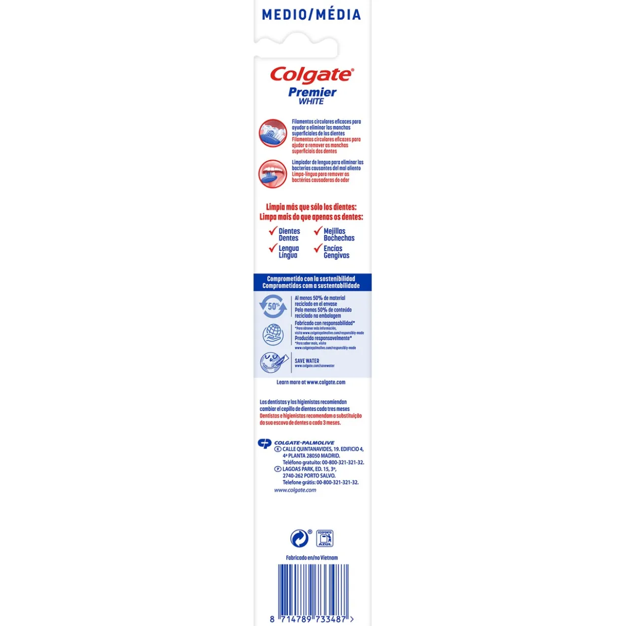 White Premier Escova de Dentes