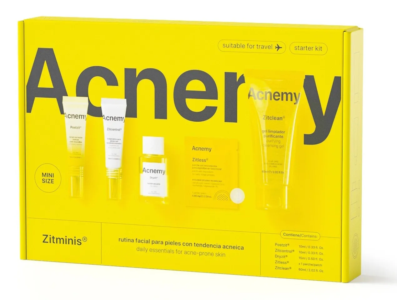 Zitminis Kit para Peles com Tendência Acneica